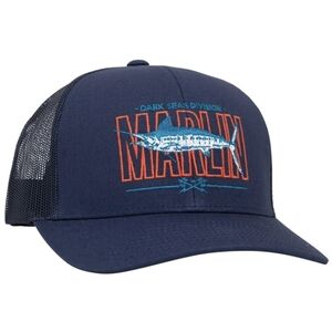 Dark Seas Division Trophy Marlin Snapback Hat